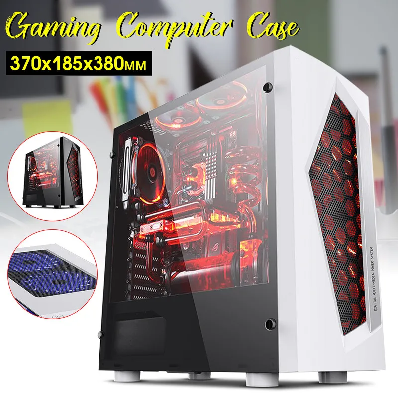 Чехол LEORY V3 ATX для игрового компьютера 8 портов вентилятора USB 3 0 материнской платы