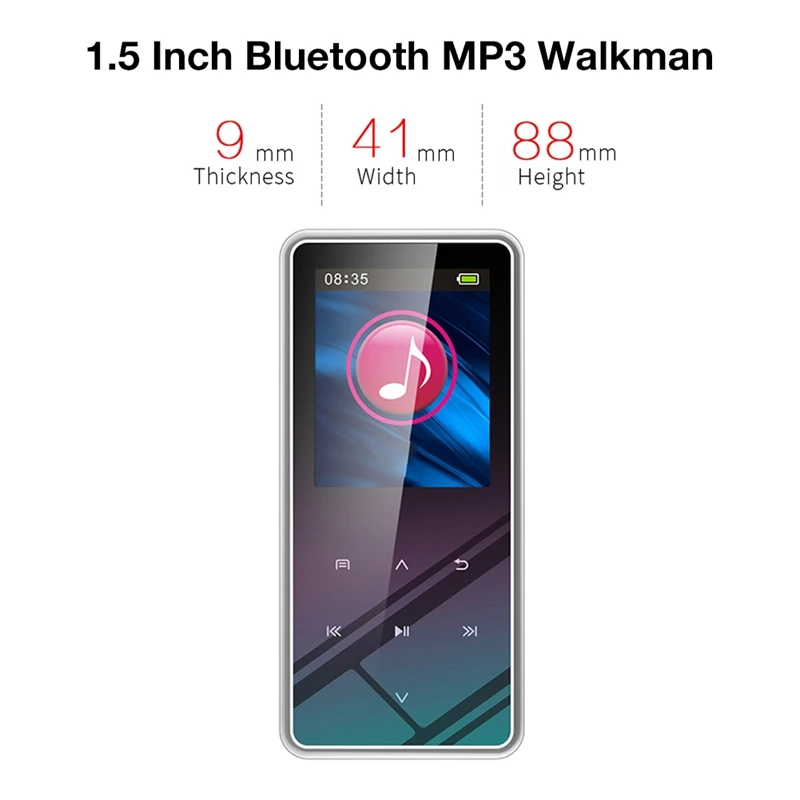 Mp4 плеер с ЖК дисплеем поддержкой Bluetooth 1 5 16 ГБ|MP4-плееры| |