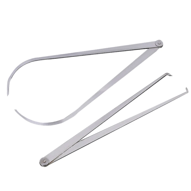 

Набор из нержавеющей стали для измерения длинных и твердых металлических соединений с изогнутыми ножками и прямыми W3JC