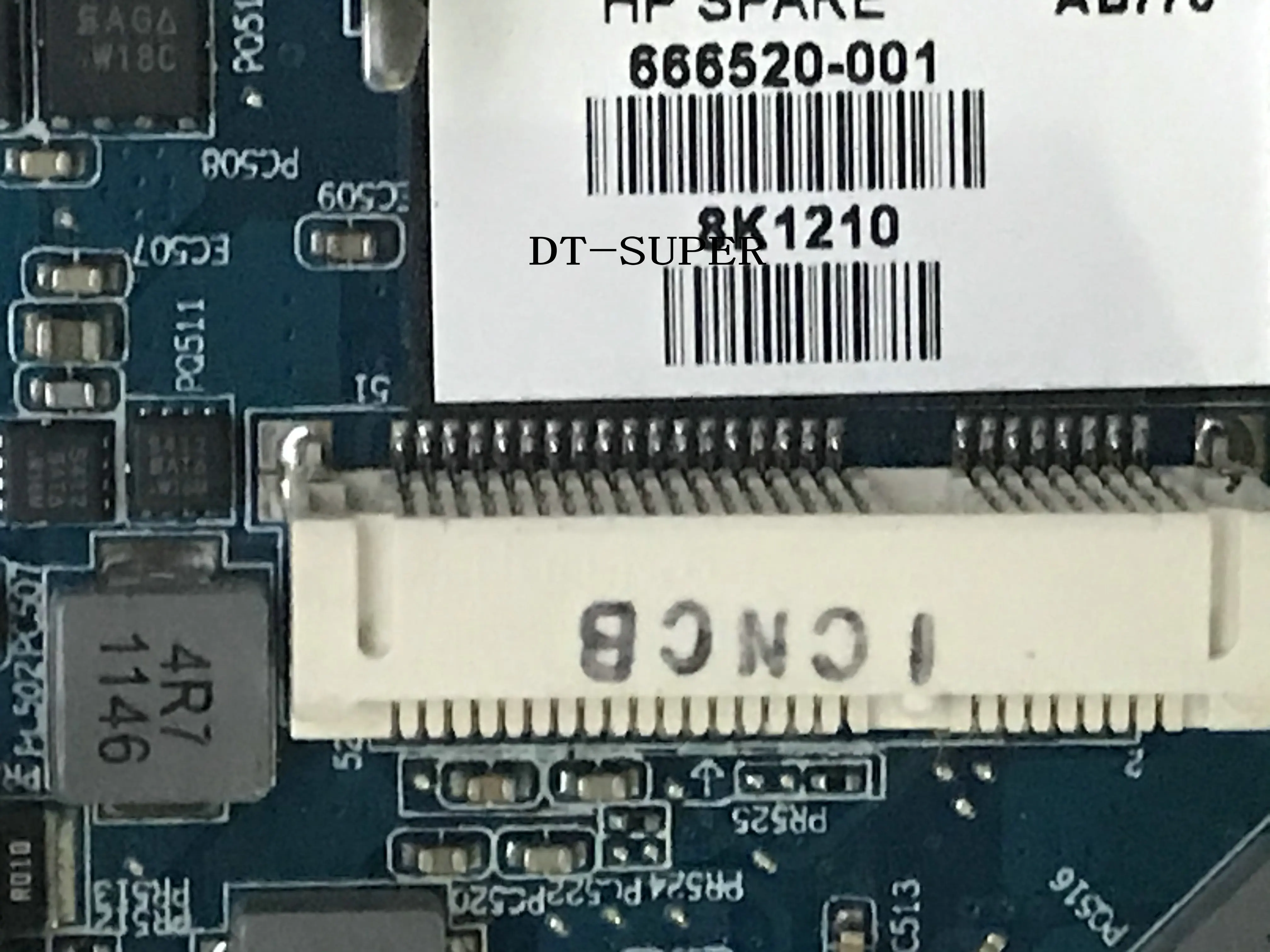 

Материнская плата для ноутбука HP PAVILION 666520 GPU HD6750/1G, протестирована на 501-666220/DV7-6000-001