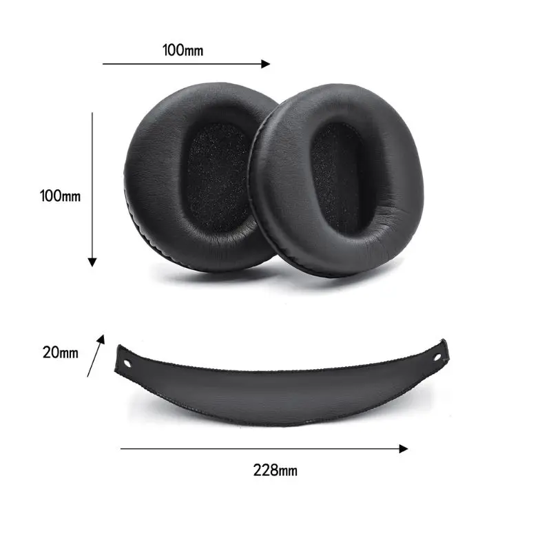 

Replacement Leather Ear pads cushion for GERMAN MAESTRO GMP400 435 Headphone N84A