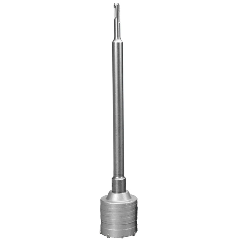 

65mm SDS Plus Drill Bits Hole Saw Cutter Drill Bit Kit Extension Masonry Hole Cutter for Brick Concrete Cement Wall