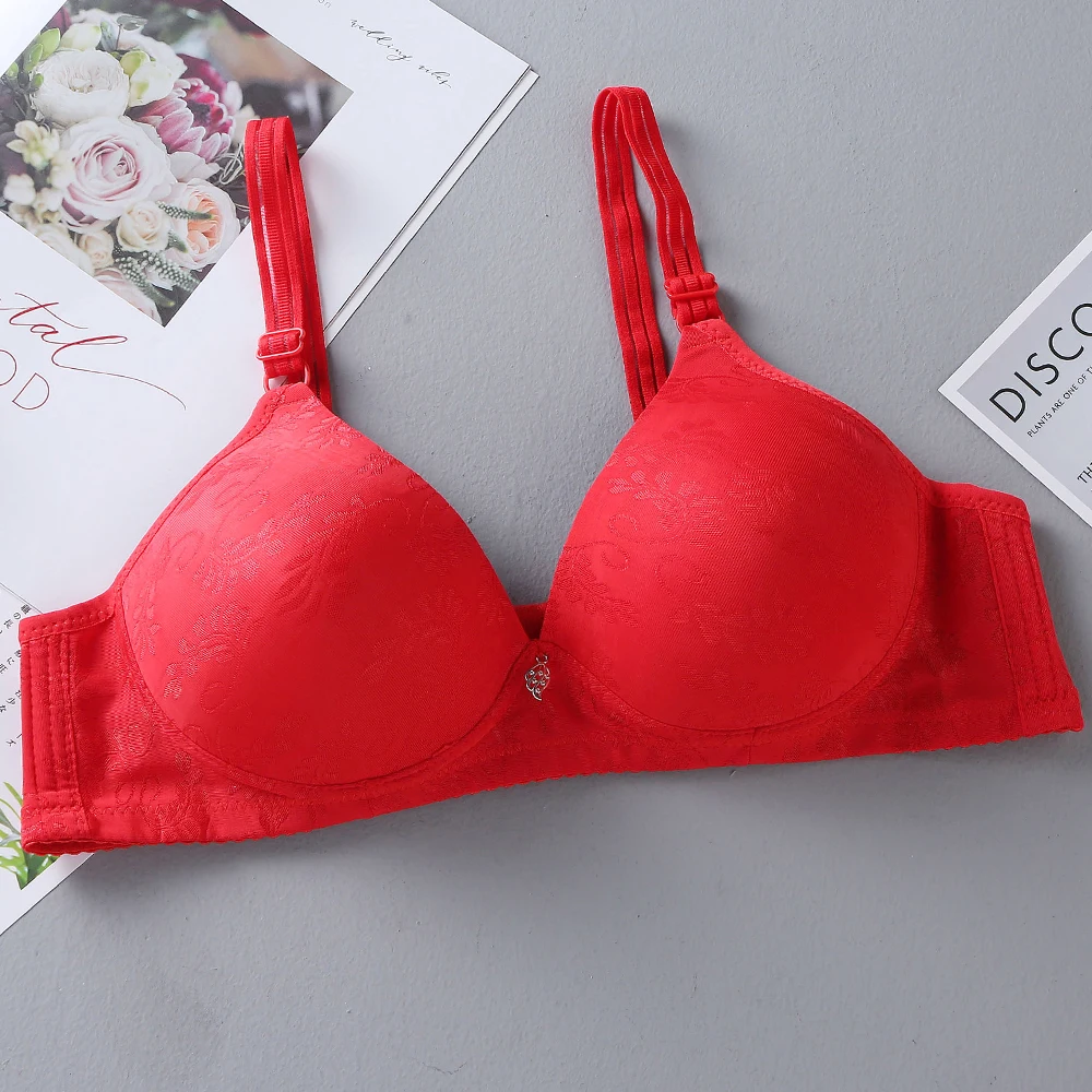 

Women Sexy bra Undergarments Female Bra women Underwear brassiere push up Size 36-44 B C Cup Bra gather chest lingerie