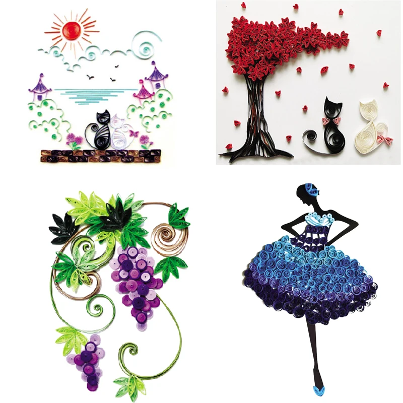 Бумажный костюм Yan роскошный набор инструментов опыта работы с бумагой