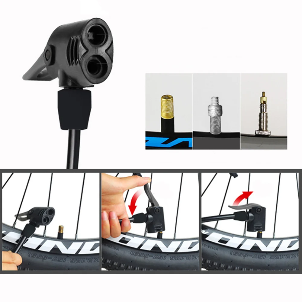 

1 Set Multi-function Foot Pump Practical Tyre Pump Convenient Tire Inflator for Daily Use with Needle