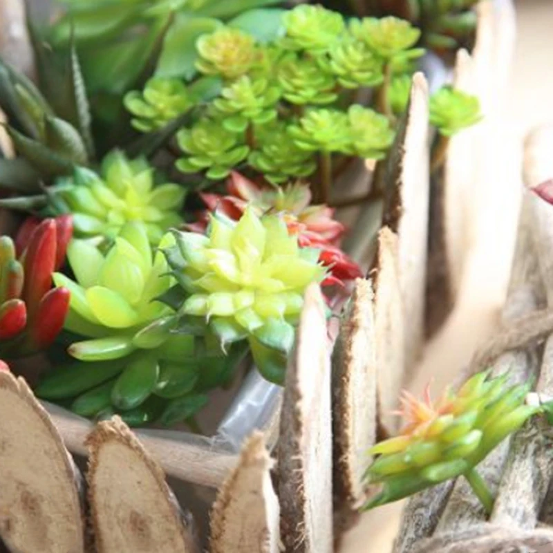 7 Head Fruit String Tree Microlandscape Multi Meat Simulation Plant Decor Wedding European Style Fake Flowers | Дом и сад