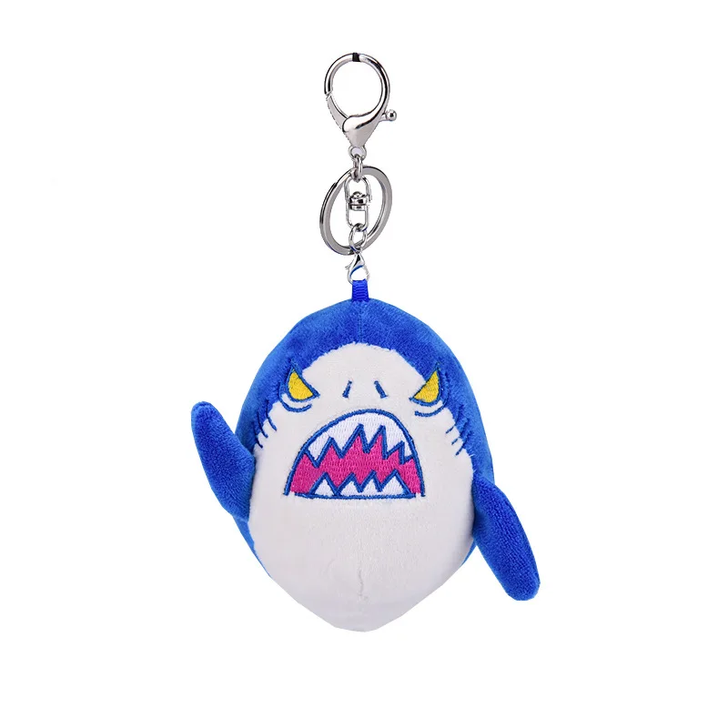 Милый плюшевый брелок с героями мультфильмов супер жестокая Акула Сумка