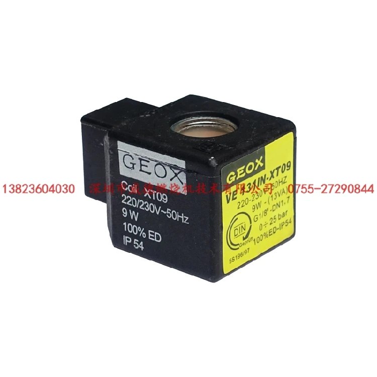 GEOX XT09 VE131 одноточечный электромагнитный клапан дизельный спирт катушка спирта 220