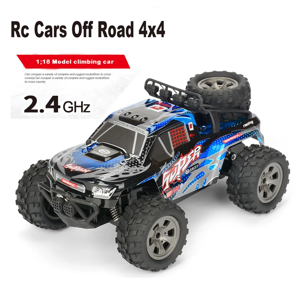 Радиоуправляемый внедорожник 4x4 масштаб 1:18 20 км/ч 2 4G вездеход восхождение