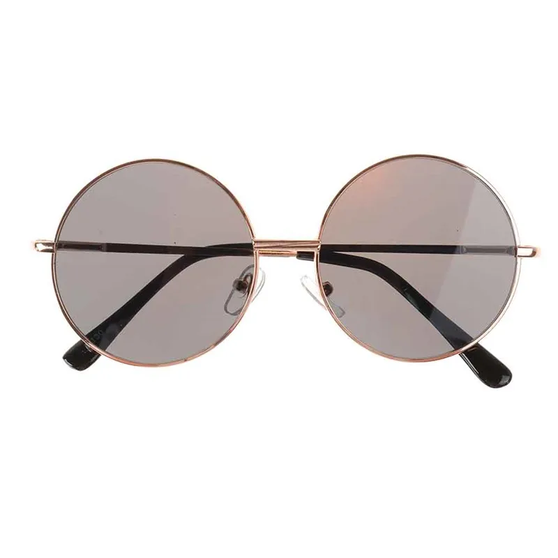 

Retro Round Sunglasses Kids Vintage Brand Frame Sunglasses Baby Wild British Style Metal Sunglasses