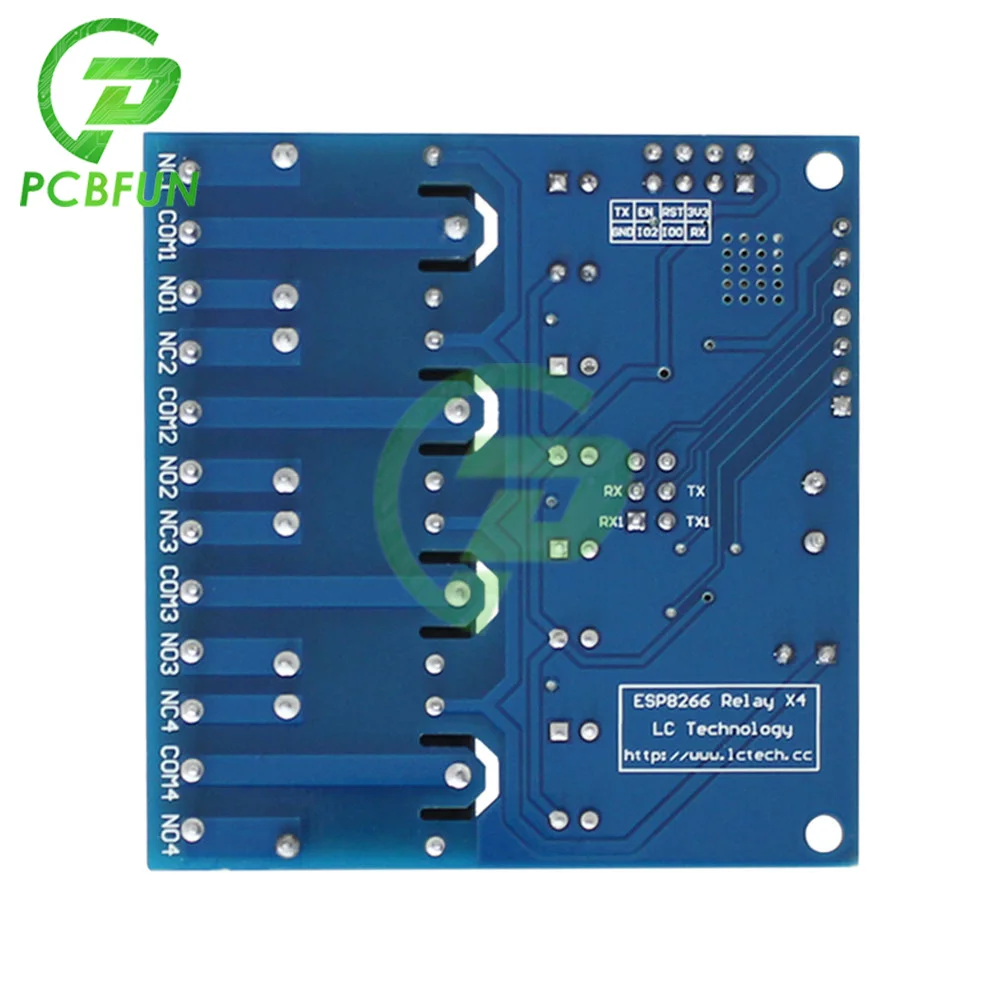 ESP8266 ESP-01 Wi-Fi релейный модуль 12 В постоянного тока 4-канальная Беспроводной с