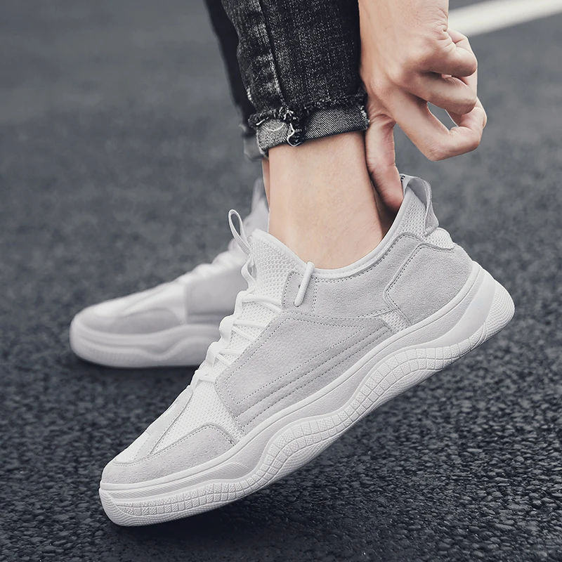 Мужская повседневная обувь из сетчатого материала Дышащая мужская модная на