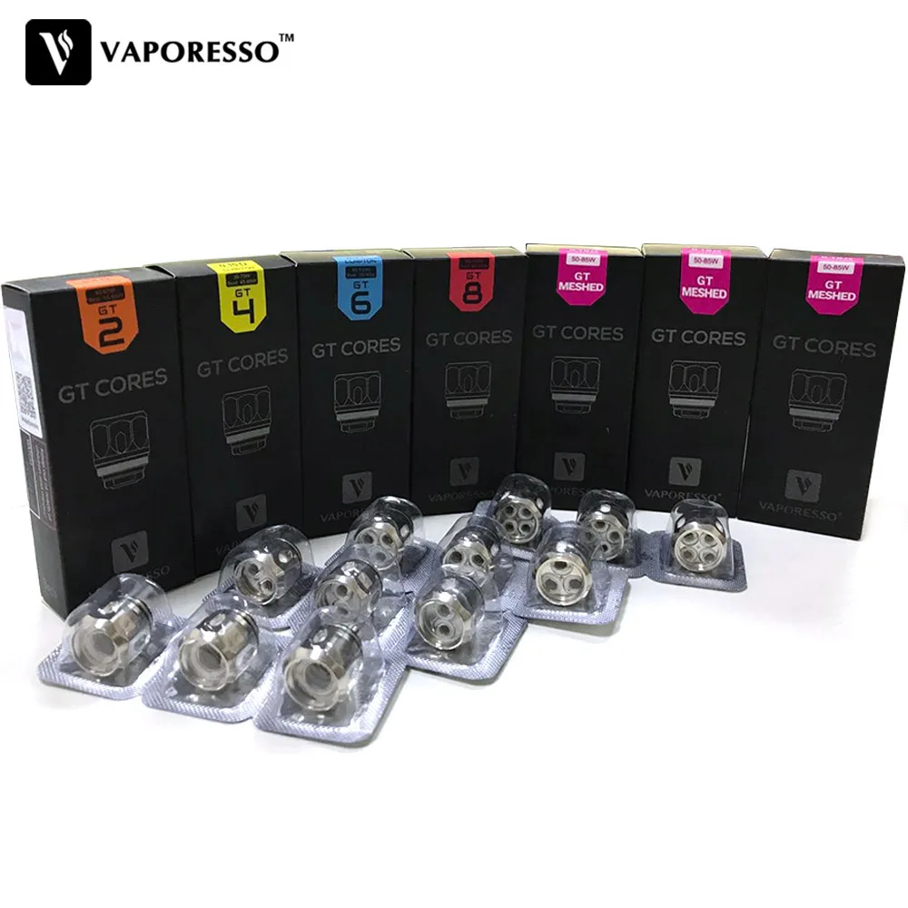 Оригинальный атомайзер Vaporesso катушка атомайзера GT2 GT 4 6 8 для SKRR NRG Tank Gen Polar Swag LUXE