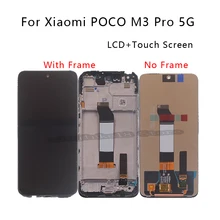6.5-inch Original For Xiaomi POCO M3 Pro 5G LCD Display Touch Screen Digitizer Assembly For Pocophone M3 Pro 5G Phone Repair kit