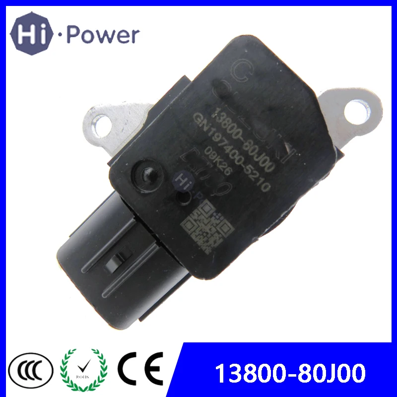 OEM 13800-80J00 197400-5120 датчик расхода воздуха для 07-10 Suzuki SX4 2.0L-L4 для 07-10 Suzuki SX4 2,0