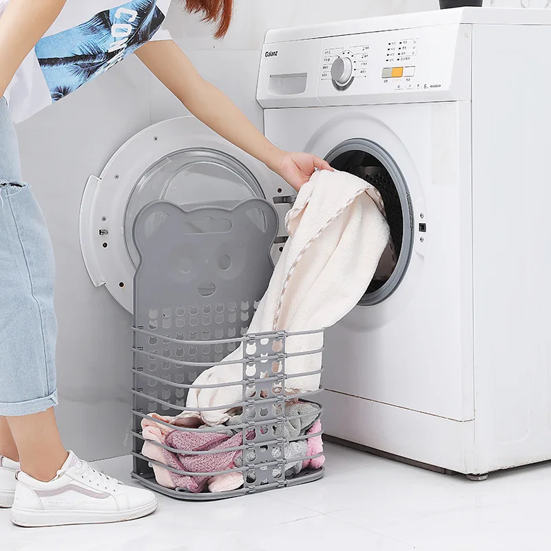 Большая складная настенная подвесная корзина для хранения ванной комнаты Туалет