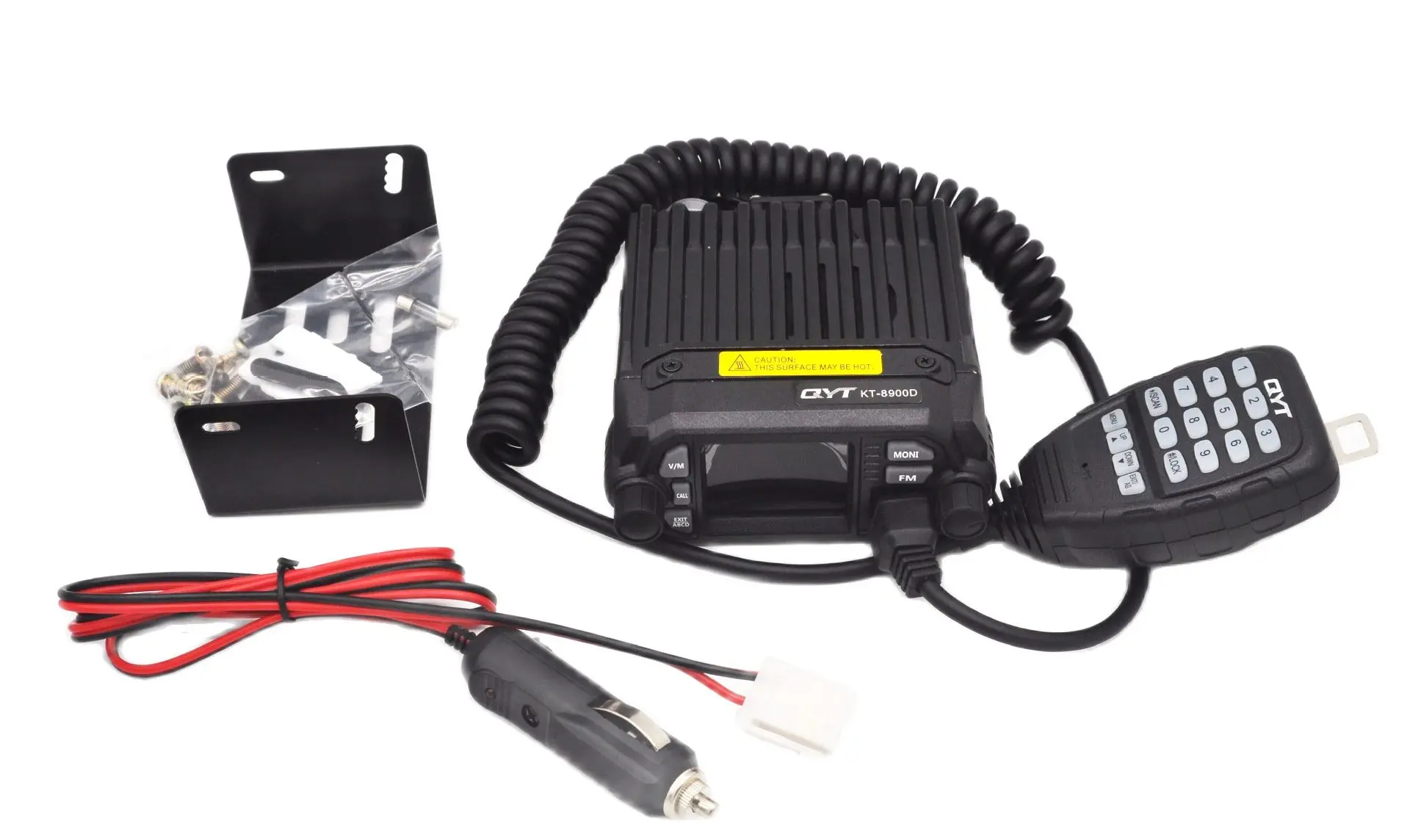 Мини мобильный радиоприемник Quad дисплей QYT KT 8900D двухдиапазонный 25 Вт VHF/UHF 136 174/400
