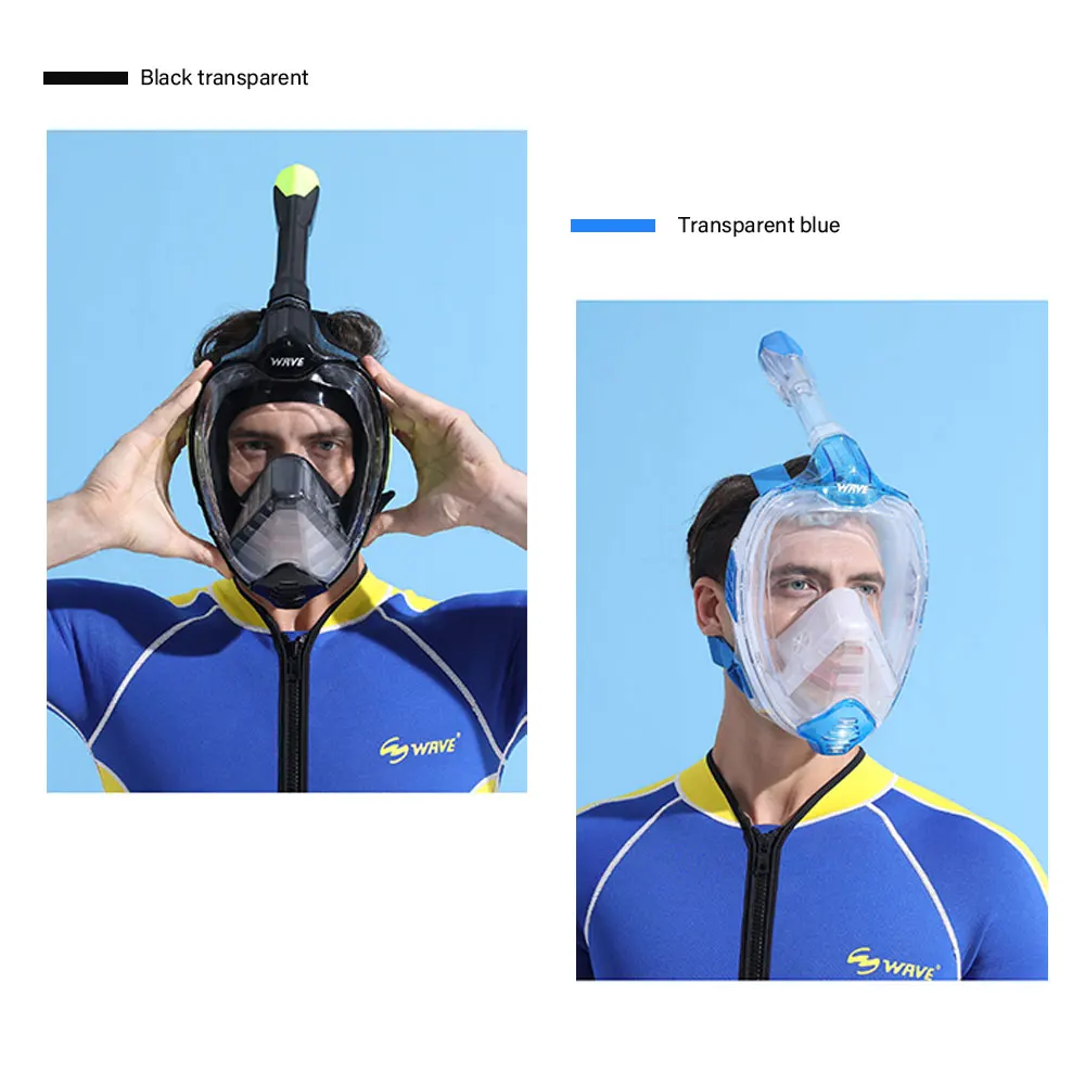 CO2 безопасная маска для сноркеля полная известная с моря x-маска дайвинга