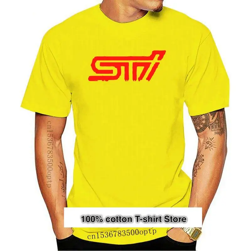 

Camiseta a la moda para hombre y mujer, camisa divertida с logotipo de STI, camiseta печатная Персонализированная, nueva