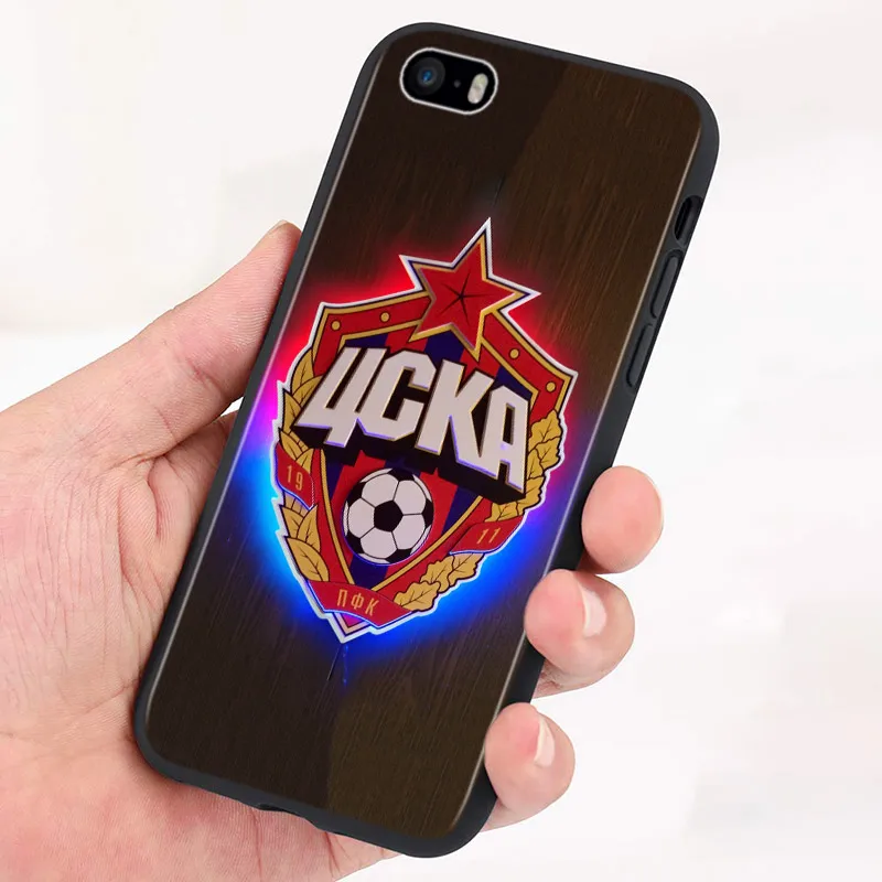 silicone cover hot russia pfc cska for apple iphone 13 12 mini 11 pro xs max xr x 8 7 plus 6s 6 5s se phone case coque free global shipping