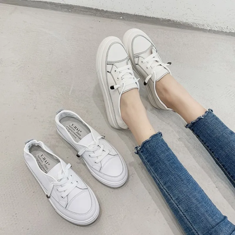 

2020 Zapatos mujer Spring New Female Leisurewear-resisting non-slip Shoes For Woman Sneaker Woman Platform Sneakers Y17-15