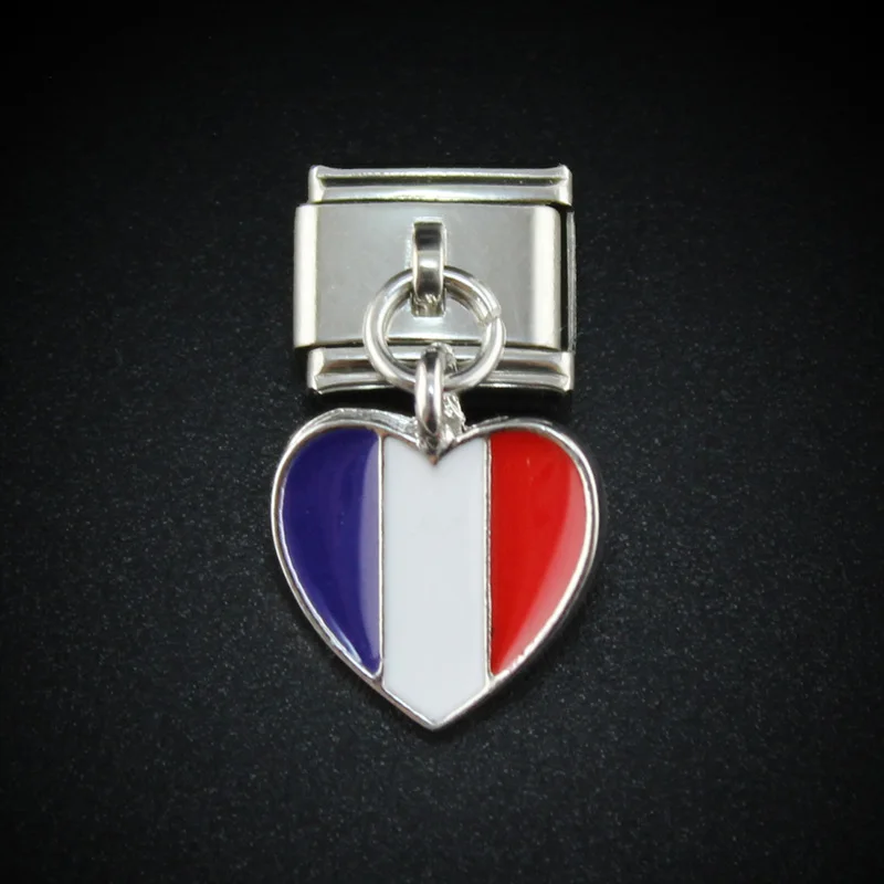 Hapiship оригинальный браслет из нержавеющей стали 9 мм ширина ромашка сердце World