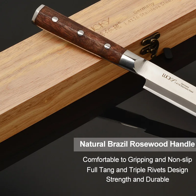 Японские суши нож Деба для кухни немецкие ножи из нержавеющей стали 1 4116 Yanagiba