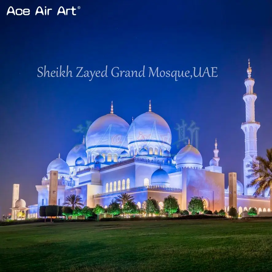 

Beautiful Islamic Religious Sheikh Zayed Mosque Diamond Painting With Full Square/Round rhinestones Mosaic For Room Decoration