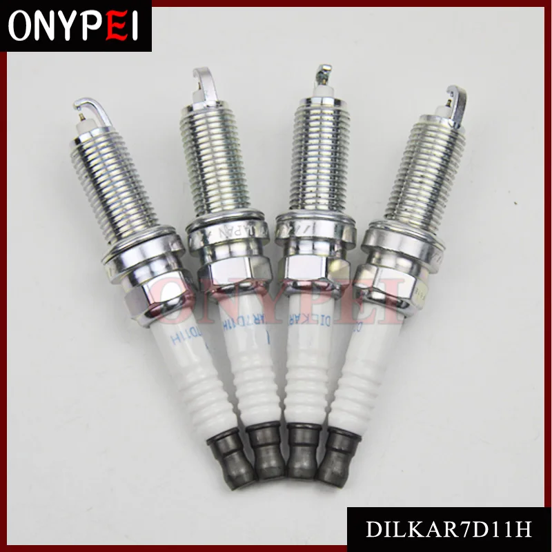 

4-6 PCS Double iridium spark plug D-90565 for DILKAR7D11H 90565 22401-1VA1C 11182-51Z00 IXEH22TT FXE22HR11 DILKAR7A11 ILZKAR7A10