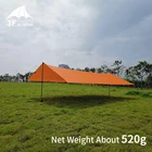 3F UL GEAR Сверхлегкий 15D силиконовое покрытие укрытие от Солнца Открытый Пикник водонепроницаемый солнцезащитный козырек Пергола Пляжная палатка гамак брезент