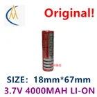 Акция 18650 литиевая 4000 мАч перезаряжаемая батарея 3,7 в сисветильник вспысветильник радио ноутбук рыбалка игрушка оборудование машина