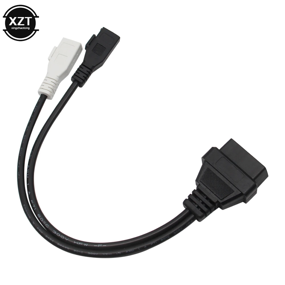 Адаптер VAG для AUDI 2X2 OBD1 OBD2 автомобильный диагностический кабель 2P + Подходит Audi 2X2Pin