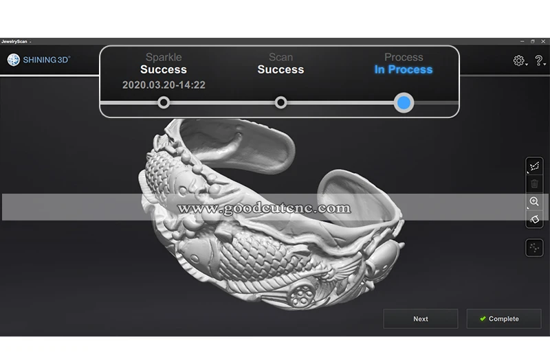 

GoodCut desktop AutoScan Sparkle jewelry 3d scanner for jewelry repair