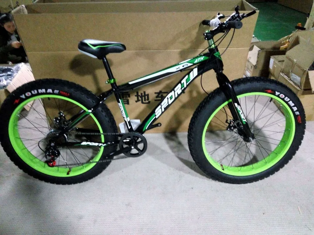 

26-Inch Lithium Electric Bicycle Electric Beach Car 350W Hidden Built-in Battery Electric Snowmobile electric bicycle electric