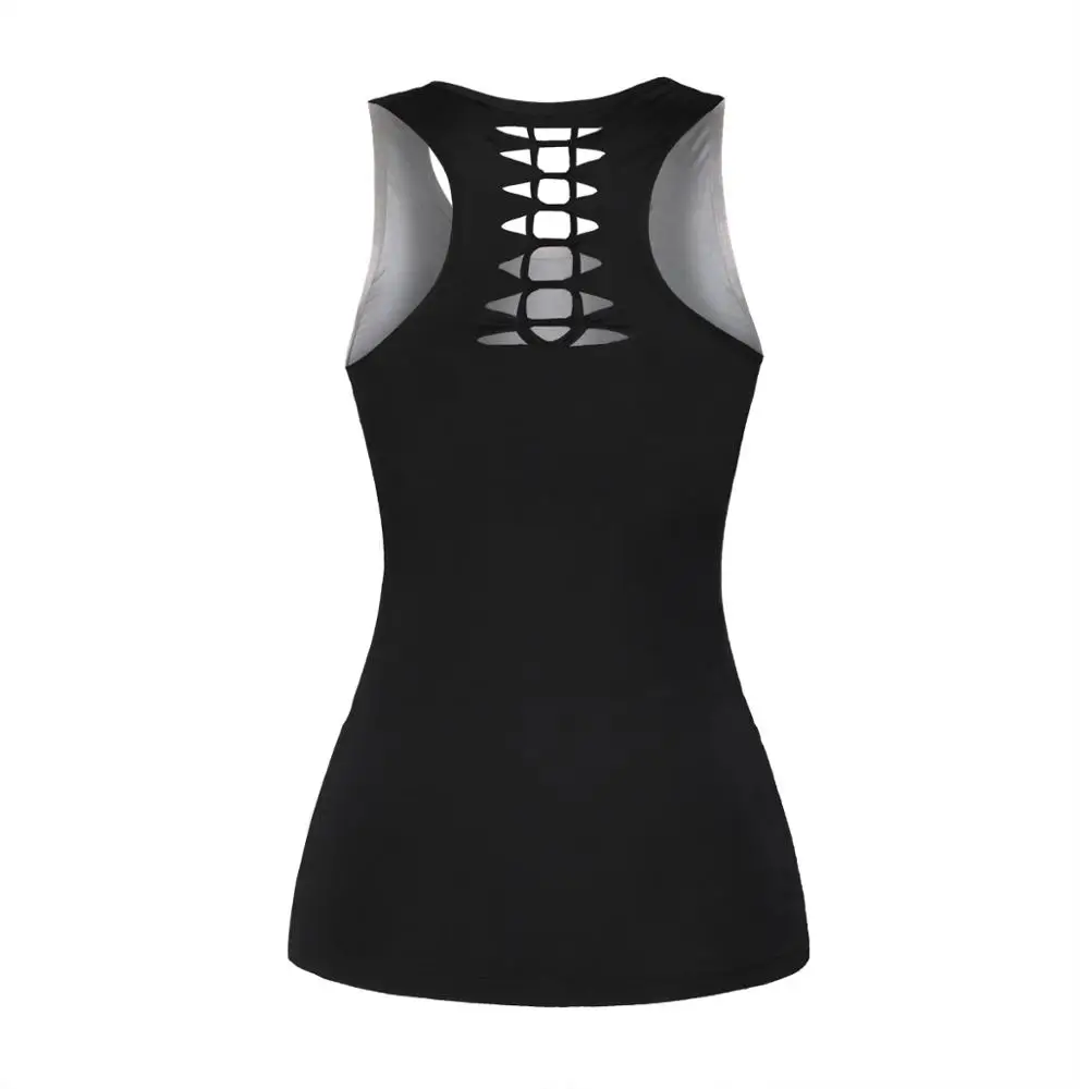 

2020 Summer Flower Girl Digital Print Women's Tank Tops Fantastic Gothic Style Sling Top Sexy Backless Vest