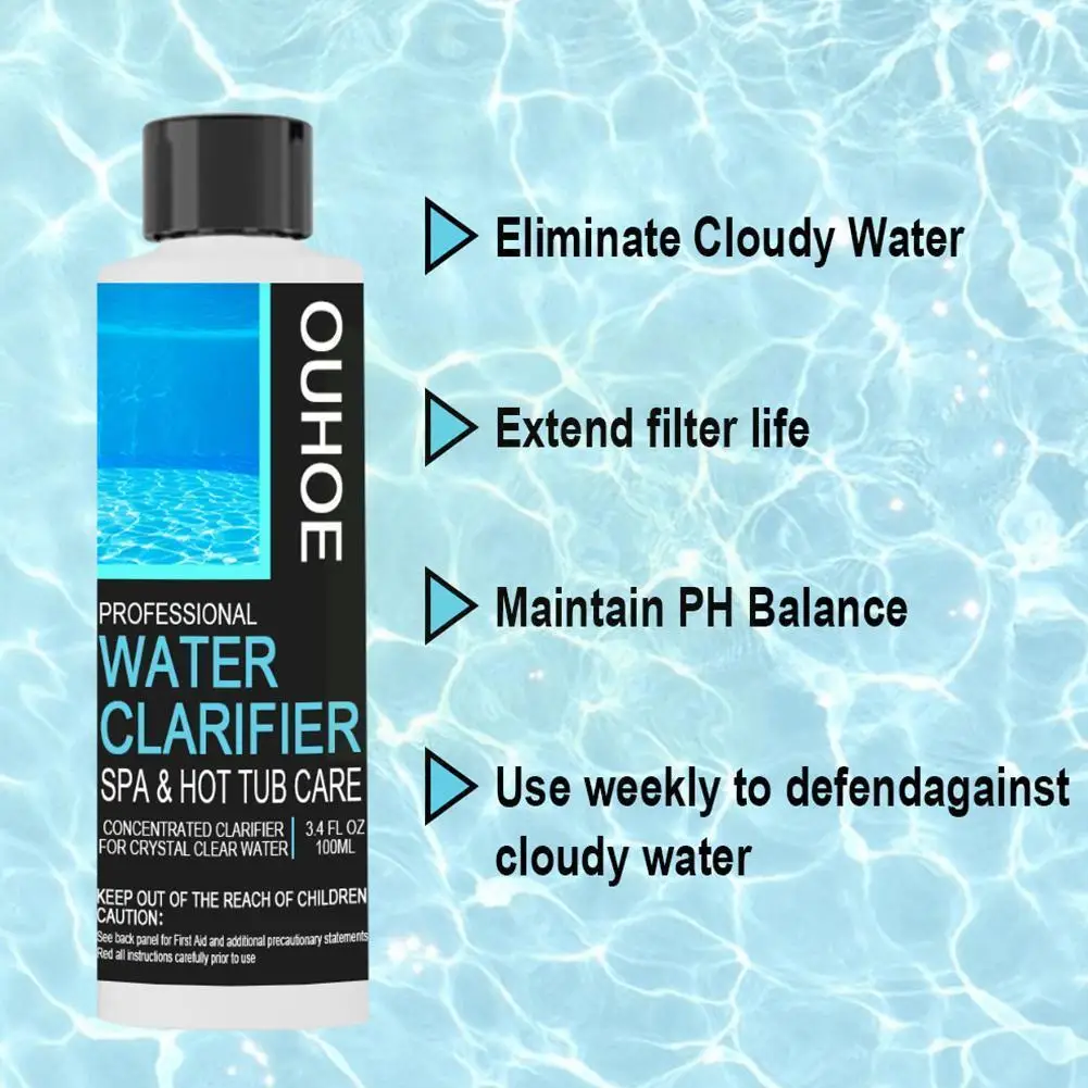 

100ml Multi Use Tub Cleaning Purifier Multifunctional Degreasing Pool Foaming Cleaner Outdoor Cleaning Agent B8D5