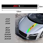 Автомобильная виниловая пленка, полосатая наклейка на крышку капота, наклейки для Peugeot 206 207 208 306 307 308 508 106 107 108 2008 3008 5008