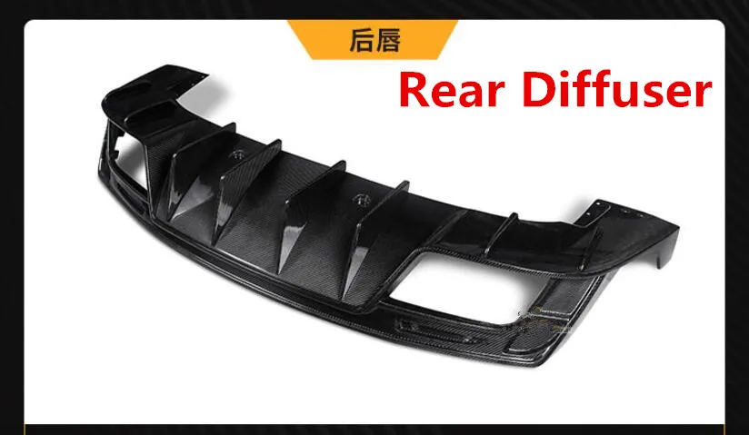 Высококачественный бампер из углеродного волокна для заднего багажника спойлер