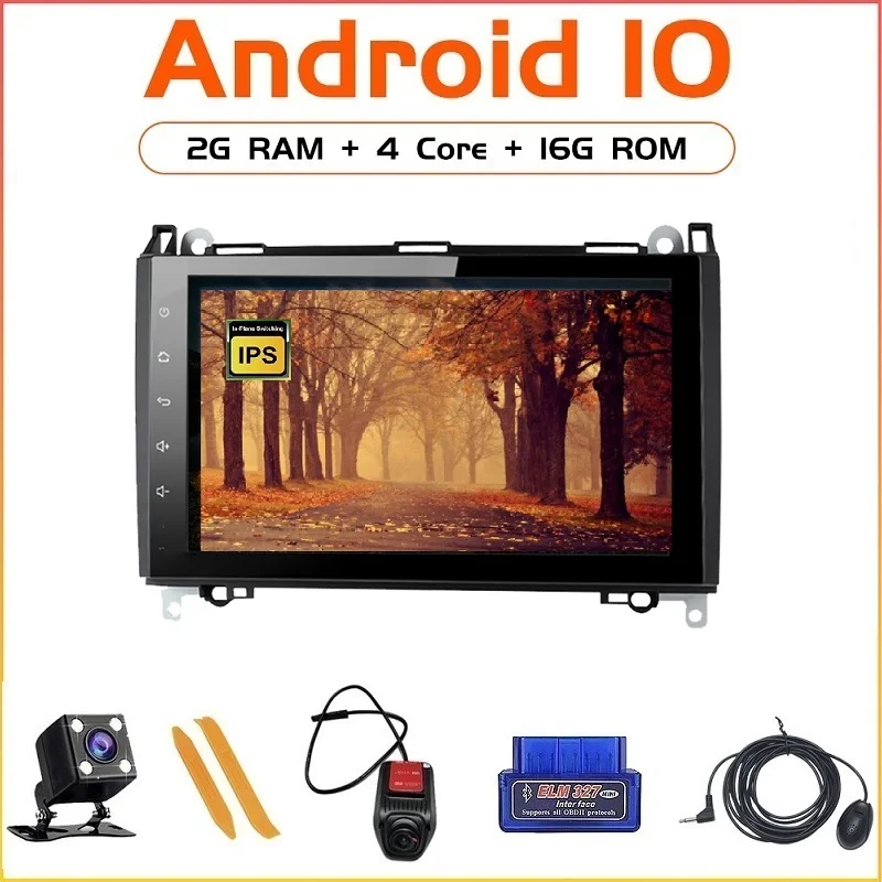 Автомобильный мультимедийный плеер ZLTOOPAI проигрыватель под управлением Android 10 с 9