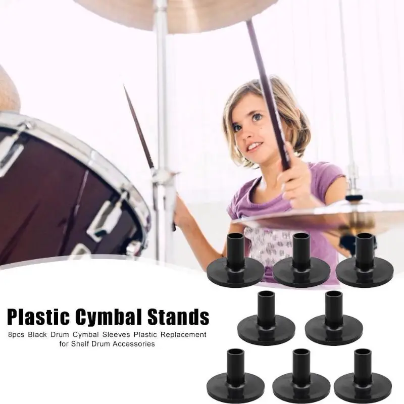 Пластиковые подставки для тарелок 8 шт./компл. Сменные аксессуары перкуссионные