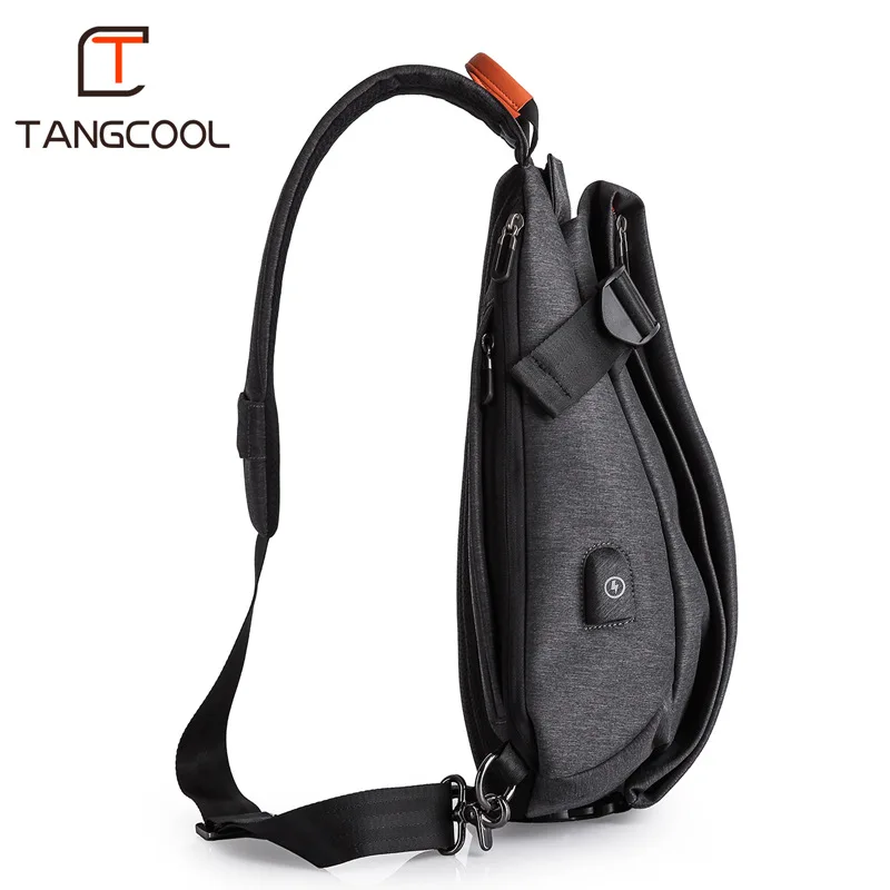 Tangcool брендовые дизайнерские модные мужские сумки мессенджеры унисекс для отдыха