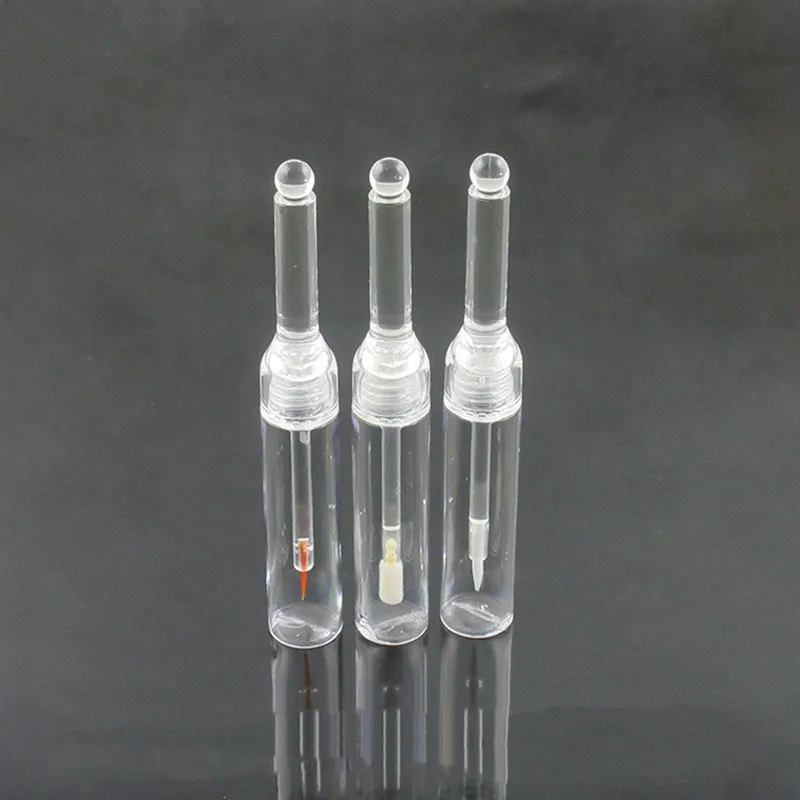 

Оптовая продажа 9 мл прозрачные для губ трубка блеск для губ трубка бутылки жидкая подводка для глаз трубка пустые перезаправляемые коробка для хранения косметики контейнер