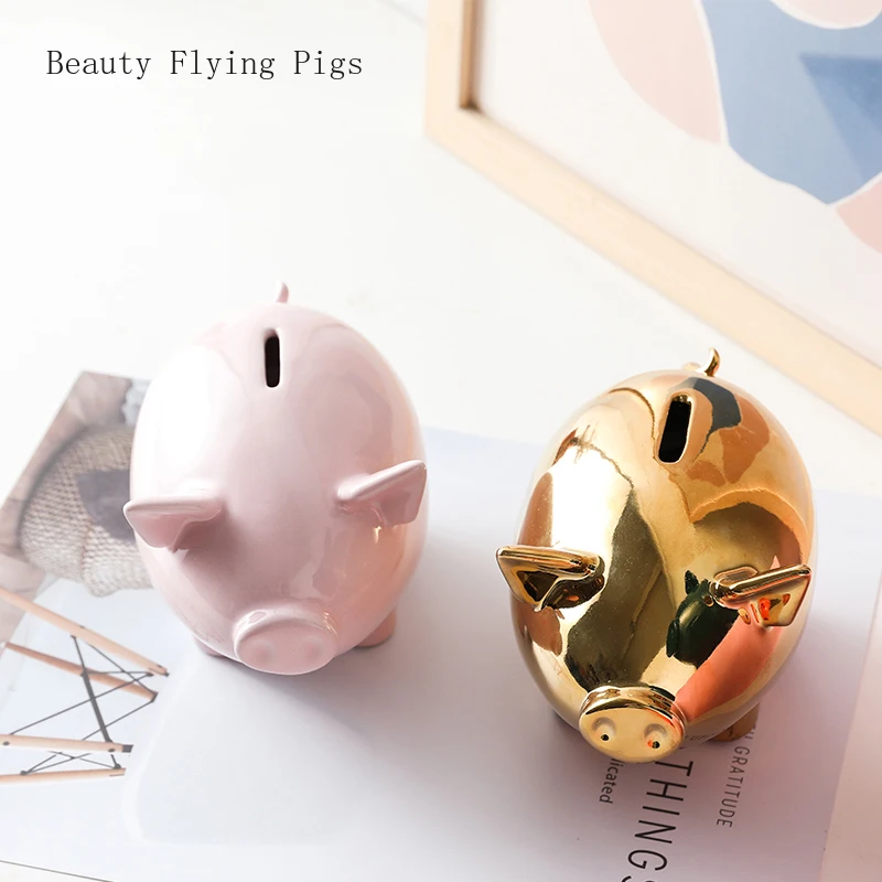 Прямая продажа Новые Креативные керамические свинья-копилка милые детские