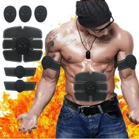 abdominal muscle stimulator trainer eletric fitness equipment electrostimulator anti cellulite massager exercise at home gym