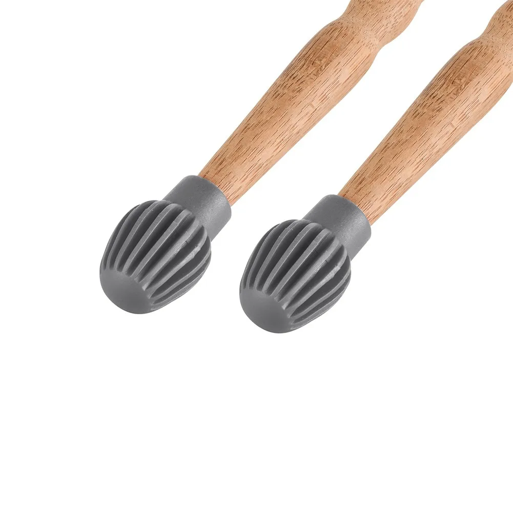 

2pcs Drum Mute Silicone Sleeve Drumstick Mute Damper Drum Silent Practice Tips For Beginner Percussion Accessories
