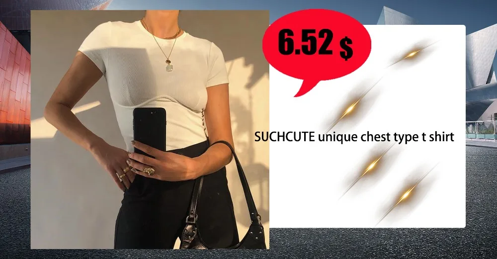 SUCHCUTE женская футболка с буквенным принтом на бретельках, топы, футболки, повседневные летние модные топы без рукавов в Корейском стиле Harajuku, женская футболка