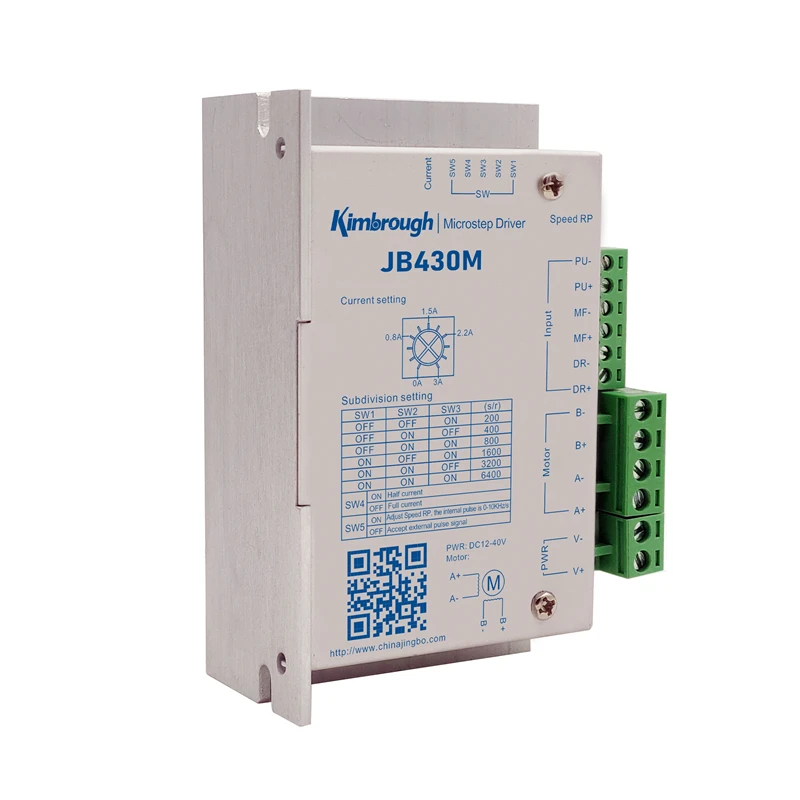 Драйвер шагового двигателя JB430M DC12-40V 0-3.0A 6400 pulse/R | Обустройство дома