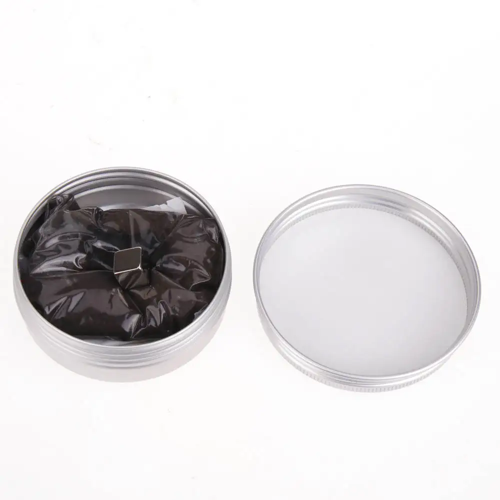 Black DIY ручное моделирование, глиняная шпатлевка, магнитный слизи, пластилин для детей, игрушки для детей, пушистая резиновая глиняная глина, инструменты для моделирования, обучающая игрушка - Цвет: Black