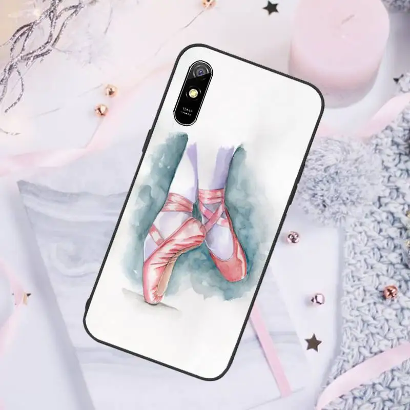 Чехол для телефона с балериной танцевальной девушкой Xiaomi Mi Redmi Note 8T 9T 9S 9A 10 7 8 9 Lite pro