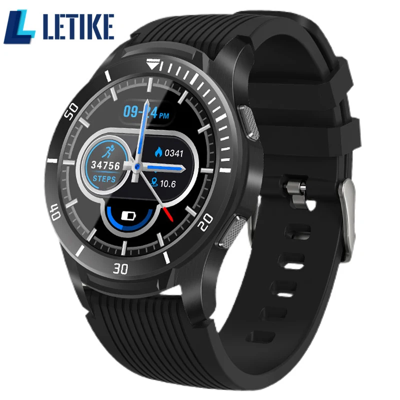 Смарт часы Letike GT106 мужские ip67 водостойкие с фитнес браслетом|Смарт-часы| |